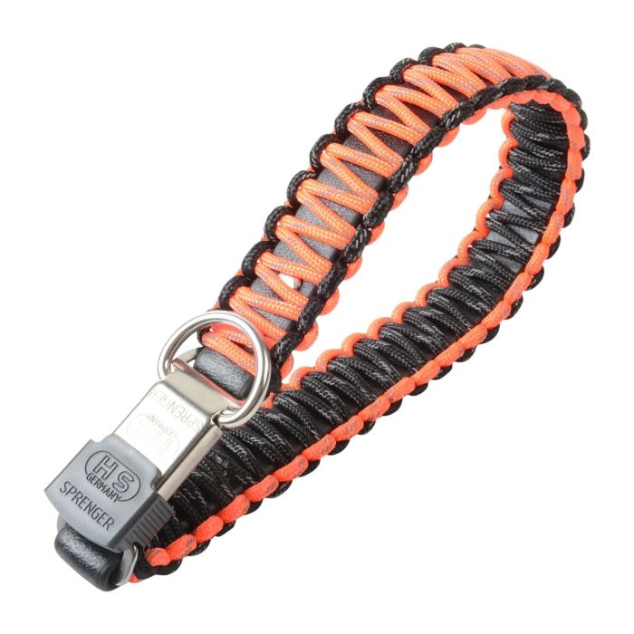HS Sprenger Collier PARACORD orange réfléchissant