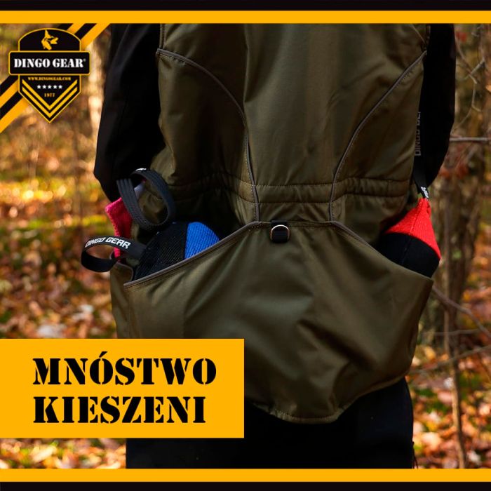 Dingo Gear Gilet d'entraînement en vert