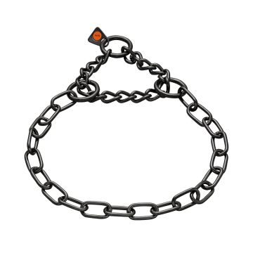 HS Sprenger Collier de contention moyen en acier inoxydable noir 3 mm