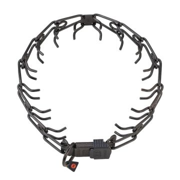 HS Sprenger Collier Ultra-Plus ClicLock Pro en acier inoxydable noir