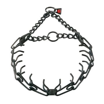 HS Sprenger Collier Ultra-Plus en acier inoxydable noir