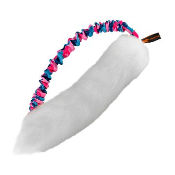 Tug-E-Nuff Sheepskin Bungee Ring blanc