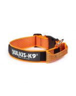 Julius-K9 Collier orange avec poignée